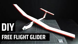 How to Make a Free Flight Foam Glider: The simplest way EVER!