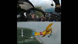 Stearman Heli Shoot BTS