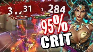 You Have Never Seen an Ishtar CRIT THIS MUCH IN SMITE!