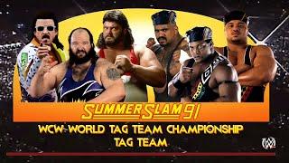 WWE 2K16: Natural Disasters vs. Nation of Domination | WCW World Tag Team Championship