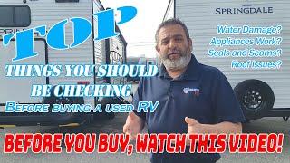 Things YOU Need to Check BEFORE Buying a Used RV - WATCH BEFORE YOU BUY!