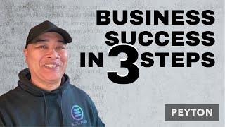 Unlock Success: The 3-Step Process To Win At Business Every Time