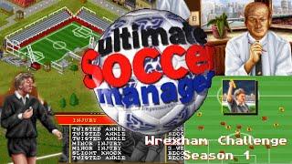 Ultimate Soccer Manager Longplay - Wrexham Challenge - Season 1