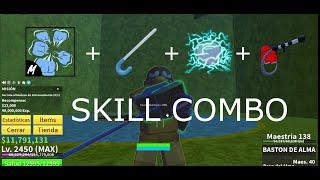 SKILL COMBO RUMBLE + SOUL CANE + ACIDUM RIFLE + SUPERHUMAN