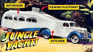 Jungle Yacht: The Mad 1930s Adventure Bus with Kitchens, Bedrooms, and Bathrooms