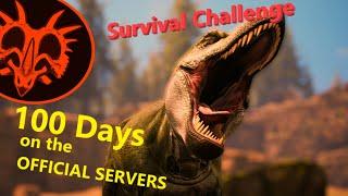 Surviving 100 Days on Path of Titans Official servers as the Tyrannosaurus REX