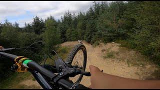 Danny Harts Descent Bikepark | Hamsterley Forest | I nearly died!