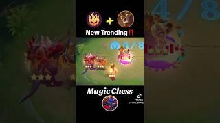 MOST TRENDING COMBO MAGIC CHESS UNDERRATED SYNERGY‼️ #magicchess #tharzskill3 #mlbb #tutorial