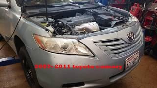 07-2011 Toyota Camary timing cover reseal