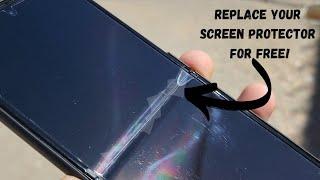 Samsung Galaxy Z Flip 3: FREE Screen Protector Replacement Review