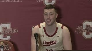 College of Charleston Men's Basketball Post Game Press Conference vs. Elon 01/11/24