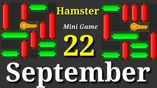 22 September Mini Game Key 100% Solved | Hamster Kombat Puzzle For Today September 22