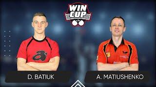 22:00 Dmytro Batiuk - Andrii Matiushenko 23.11.2024 WINCUP Master. TABLE 1