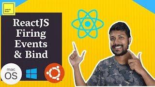 ReactJS - Event Handling and Bind Callback | ReactJS basics made easy