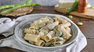 PASTA FAVE  E PECORINO, il primo piatto facile  e veloce per il 1 Maggio- La cucina di Rita