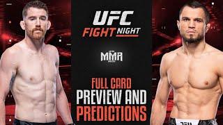 UFC Fight Night: Sandhagen vs. Nurmagomedov Full Card Preview and Predictions