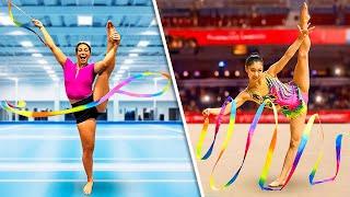 Transforming into a Rhythmic Gymnast!