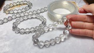 How To Secure a Beaded Bracelet with 4 Round Cords | Bracelet Making Tutorials