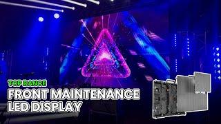 Effortless Access: TOP Dance Front Maintenance LED Display Explained!