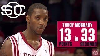 That time Tracy McGrady scored 13 points in 33 seconds | SportsCenter | ESPN Archives