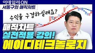 서동구의 매직차트 기법강의 | 5강: 에이디테크놀로지로 알아보는 실전적용 매직차트!