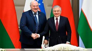 В резиденции "Куксарой" торжественно встретили президента Беларуси Александра Лукашенко