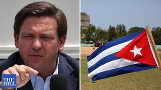 DeSantis SHREDS Cuban authorities over the crisis