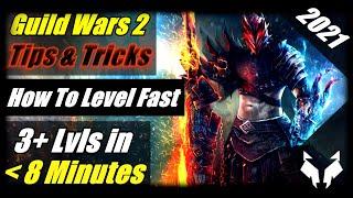 The Fastest Way To Level In Guild Wars 2 - 3+ Levels In Under 8 Minutes! - How To Level Faster!