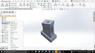 SOLIDWORKS - Mass Properties ( Cân Khối Lượng )