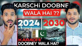 CLIMATE CRISIS IN PAKISTAN | KYA KARACHI DOOBNE WAALA HAI? | INDIAN REACTION