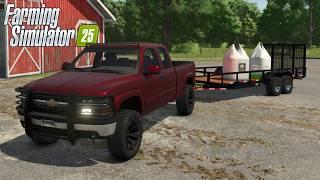 FS25 - 2001 Chevrolet Silverado 2500 V8- CAR MOD for Farming Simulator 2025 ROLEPLAY | FS25 GAMEPLAY