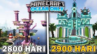 2900 Hari di Minecraft Ocean Only️Membuat DIAMOND OCEAN MONUMEN️