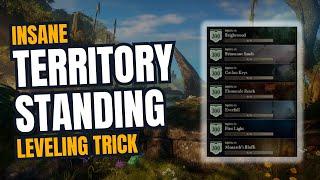 New World Aeternum: EASY Territory Standing Leveling Guide