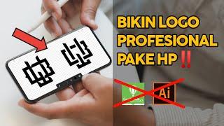 Bikin logo simpel di android | Cara membuat logo sendiri di HP‼️