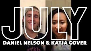 JULY by @noahcyrus ft. @leonbridges (Daniel Nelson & Katja cover)