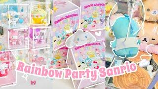  arcade adventure & the cutest!!! sanrio rainbow party themed  unboxing Weekly shopping vlog