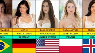 Most Beautiful Porn Stars | Adults Stars From Different Countries