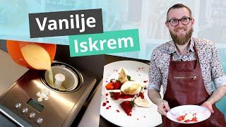 Hvordan å lage enkel hjemmelaget vanilje iskrem?