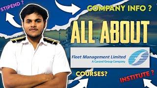 Fleet Management |  Ships? | Courses? | Stipend? | How to join? | MarineR Sk