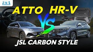 ADU MODIFIKASI  CARBON STYLE TIM ATTO VS HR-V PILIH MANA!!? JSL ACCESSORIES