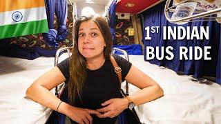 Overnight Local Bus Ride in India (Sleeper Bus From Mumbai to Goa)