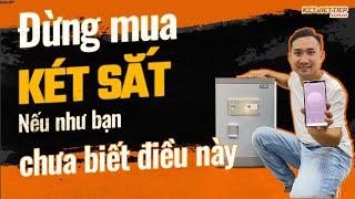 Mua két sắt online - Cách chọn mua két sắt an toàn và chất lượng