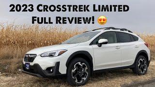 2023 Subaru Crosstrek Limited walk around, review, and 0-60!