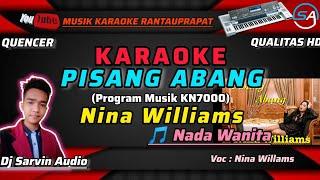 NINA WILLIAMS - PISANG ABANG KARAOKE | NADA WANITA | DJ SARVIN AUDIO