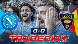 TRAGEDIA!!! NAPOLI 0-0 LECCE | LIVE REACTION NAPOLETANI AL MARADONA HD