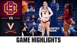 Bethune-Cookman vs. Virginia Game Highlights | 2024-25 ACC Women's Basketball