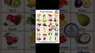 Learn Fruit names|education with Tania|پھلوں کے نام