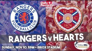 Rangers v Hearts TV and live stream plus team news ahead of Scottish Premiership match