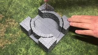 Prototype clockwork rotating room!