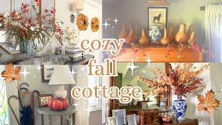  FALL DECORATE WITH ME 2024 // COZY COTTAGE // Fall Decorating Ideas